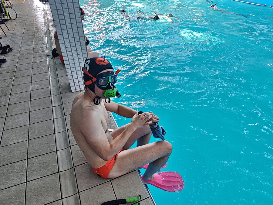 Hokej pod wodą Walenie Siemianowice Śląskie Trening 7 III 2026